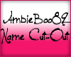 AmbieBoo89 Name Cut Out