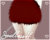 Femboy Red fur skirt