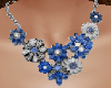 Blue & Silver necklace