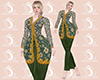 L: Kebaya Flower Green