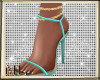 ML Summer Aqua heels