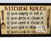 Shabby chic kitchen rule