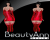 AA Sexy Red Dress Ann RL