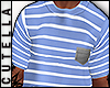 Striped Shirt w/Tatts