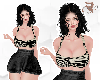 DRA Zebra Set Skirt Jean