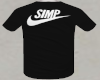 simp shirt black | m