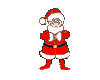 Flashing Santa