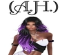 (A.H.)Obrenna Blk Purple