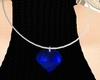 sapphire heart necklace
