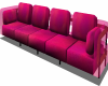 Pink Long Sofa