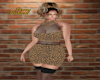 leopard party dress