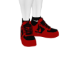 Red & Black AF1
