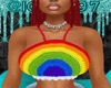 Pride knitted cami