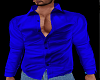 Silk Blue Shirt *M