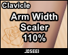 Arm Width Scaler 110%