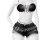 Black Gothic Jean Set