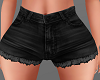 H/Denim Shorts Black RLL