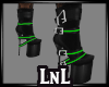 Strap grn boots