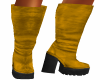 Gold Tall Boots