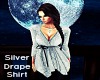 *S* Silver Drape Shirt