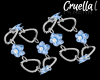 Silver Blue Bracelets