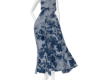 blue floral dress blue floral dress