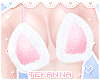 [T] Fur bikini Pink