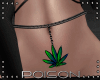 |P|Belly Chain Green/Blu