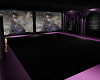 Purple Black Rain Room