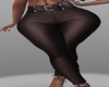 Pant Cuir Brown Rll