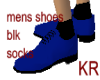 *KR-Mens BLUE shoes