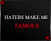 ♦ HATERS MAKE ME...