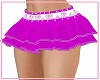 Purple Bows Mini Skirt