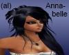 (al) Annabelle black/blu