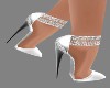 !R! Silk White Heels