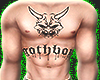 D! Chest Tattoo GothBoy