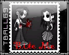 Goth Bite Me Stamp