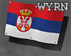 W | Serbian Flag