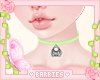 Planchette Choker Green