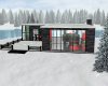 AV Snowy Christmas Lodge