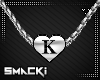 🆂 Necklace Letter K