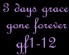 3 days grace goneforever