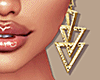 |Triangle| Gold Earring