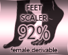 Feet Scaler 92%