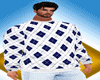 70os:Jacquard sweater