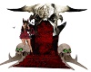 Scary Halloween throne