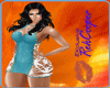 Dress Safira blue BF