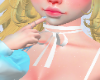 w. ribbon choker ★