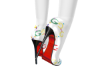Q - RAINBOW G's HEELS