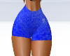 Blue Gym Shark Shorts